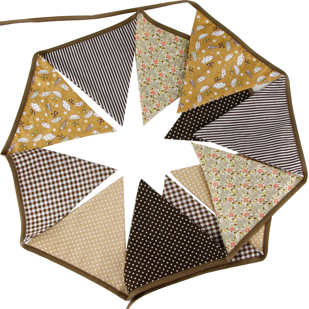 Shop 12 Flags 3 2m Cotton Pennant For Party Wedding Pennant Decor