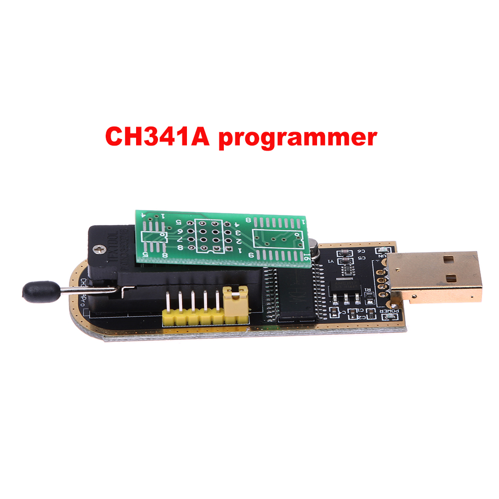 use ch341a spi programmer to write to dip 16 chip