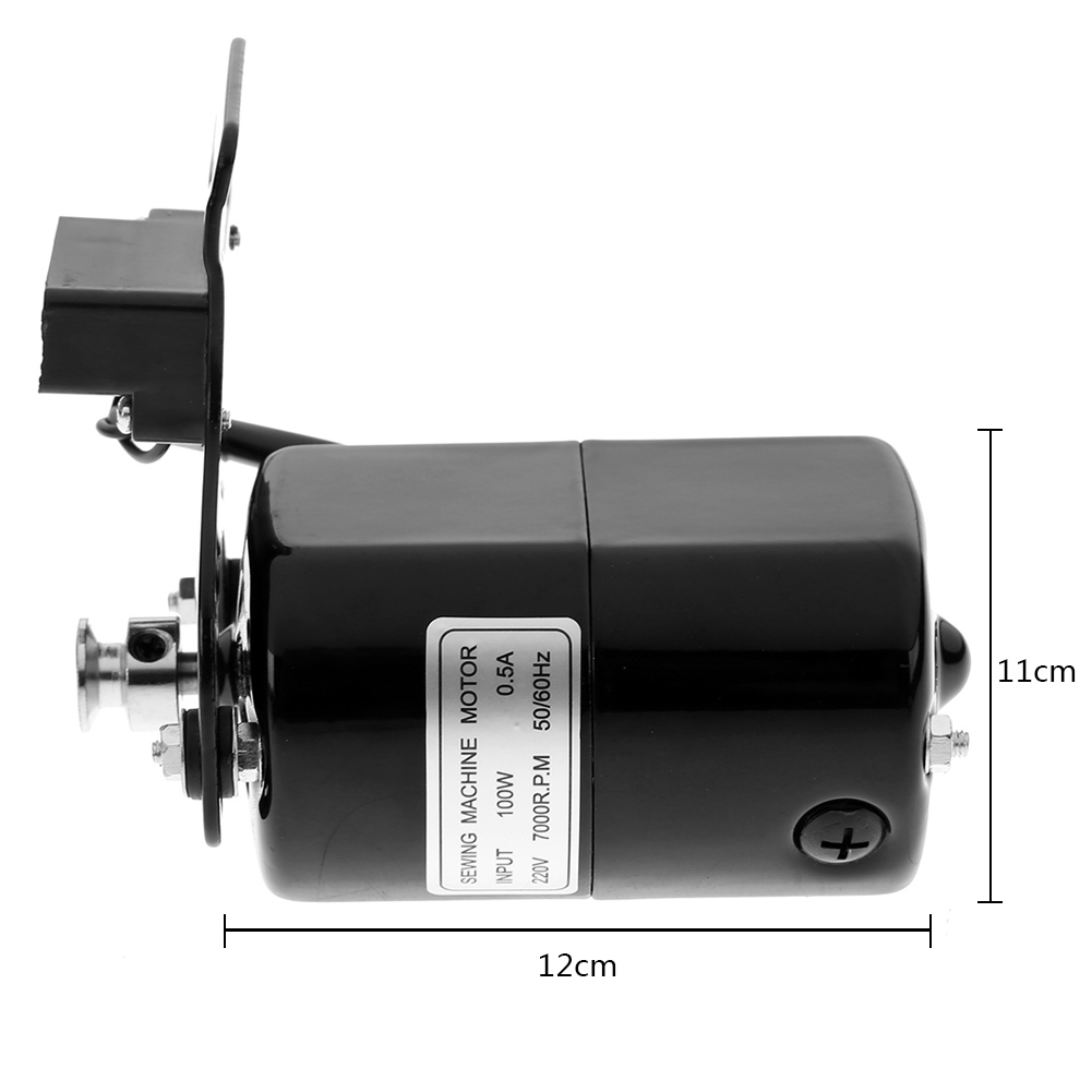 Domestic Household Sewing Machine Electric Motor AC 220V 0.5A 100W