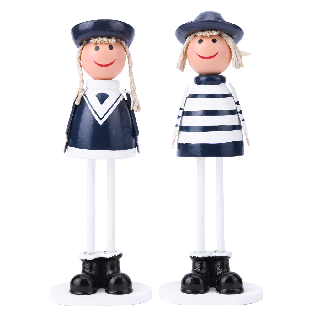 Mua Vintage Navy Hanging Foot Doll Ornament Wood Miniature Painting