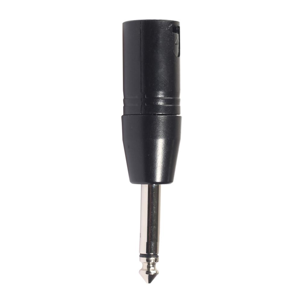 6 35mm Mono Male To Xlr 3pin Male Audio Plug Converter Adapter Connector- 5 99