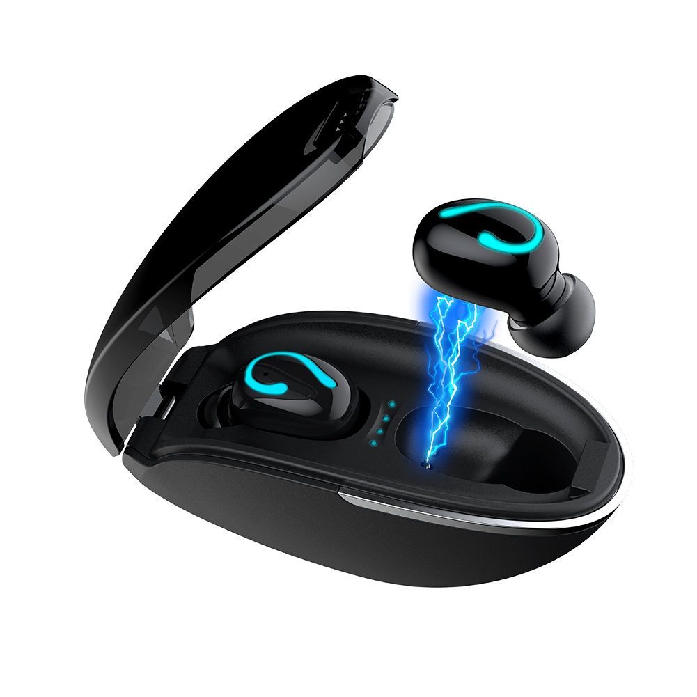 HBQ Q32S TWS Bluetooth 5.0 Wireless Earphone Sport Headphones w/Charge ...